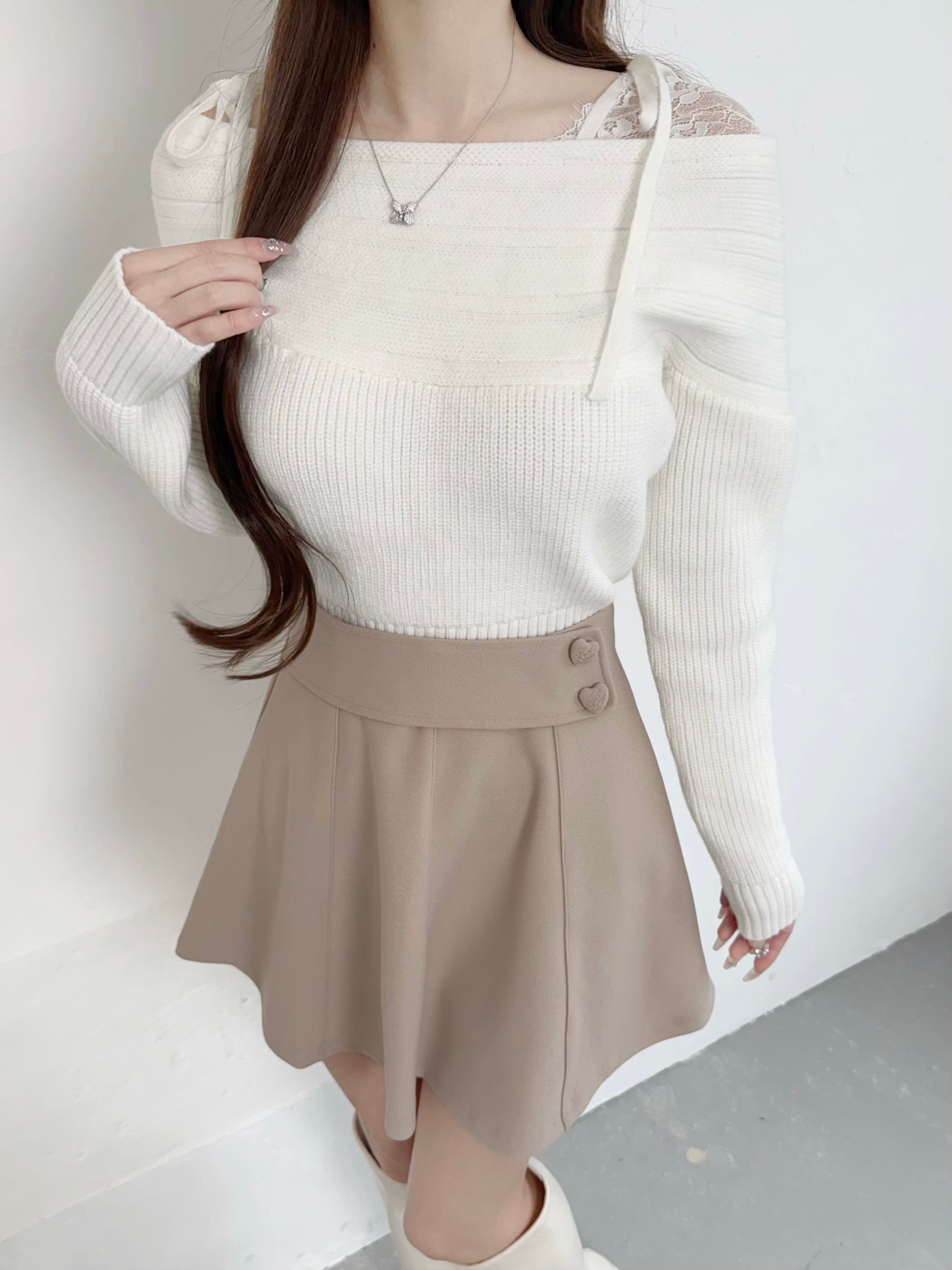 Lumignon classic mini skirt