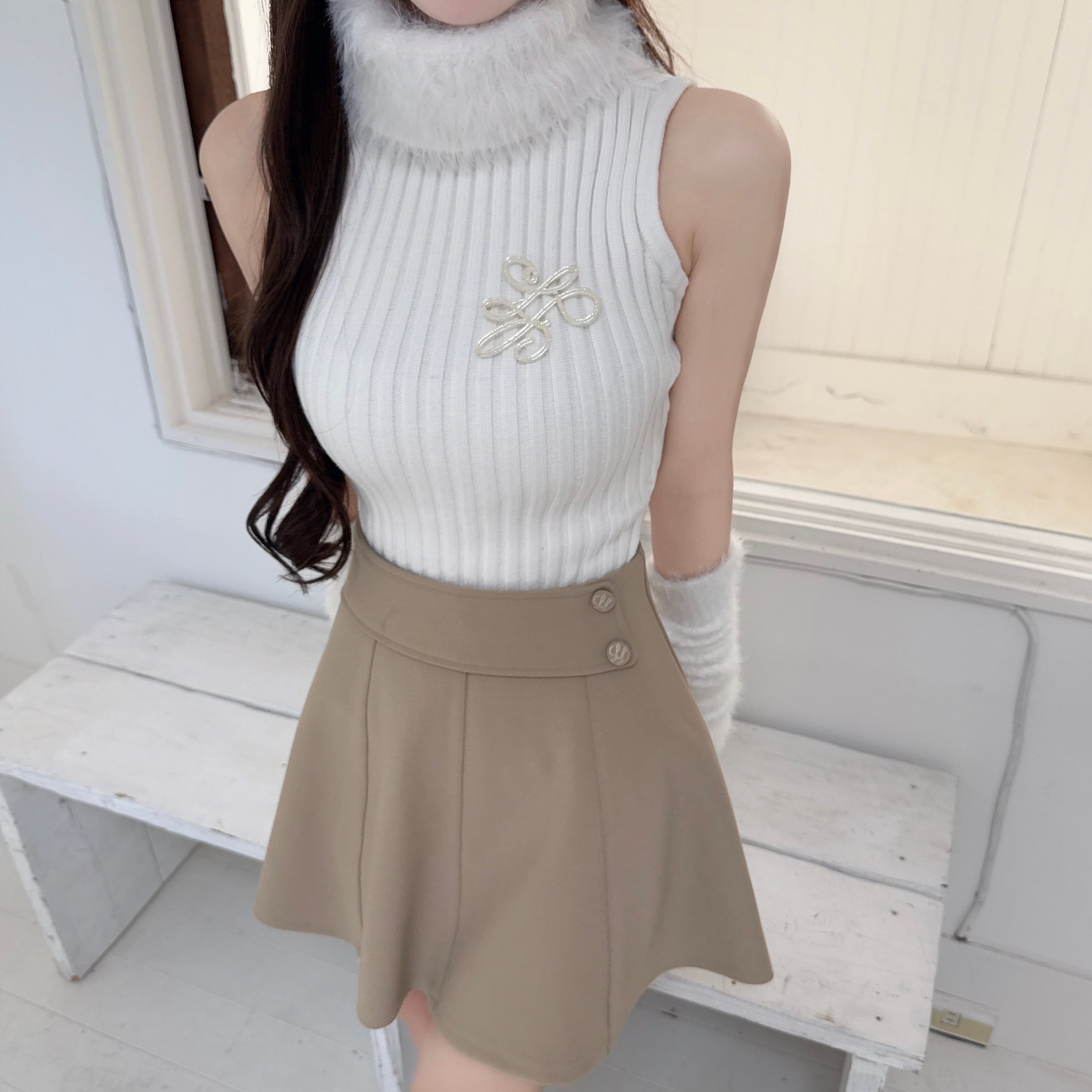 Lumignon classic mini skirt