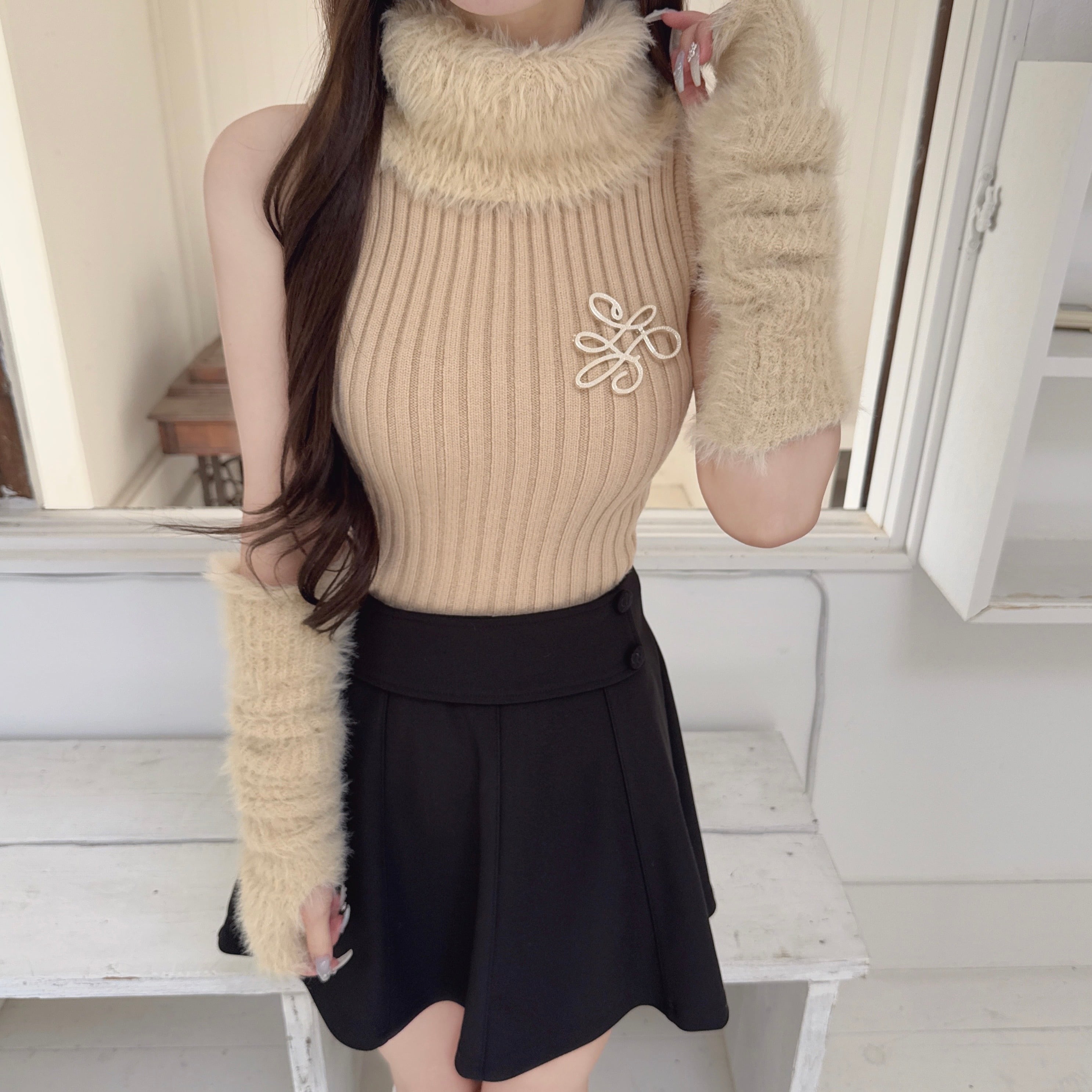 Lumignon classic mini skirt