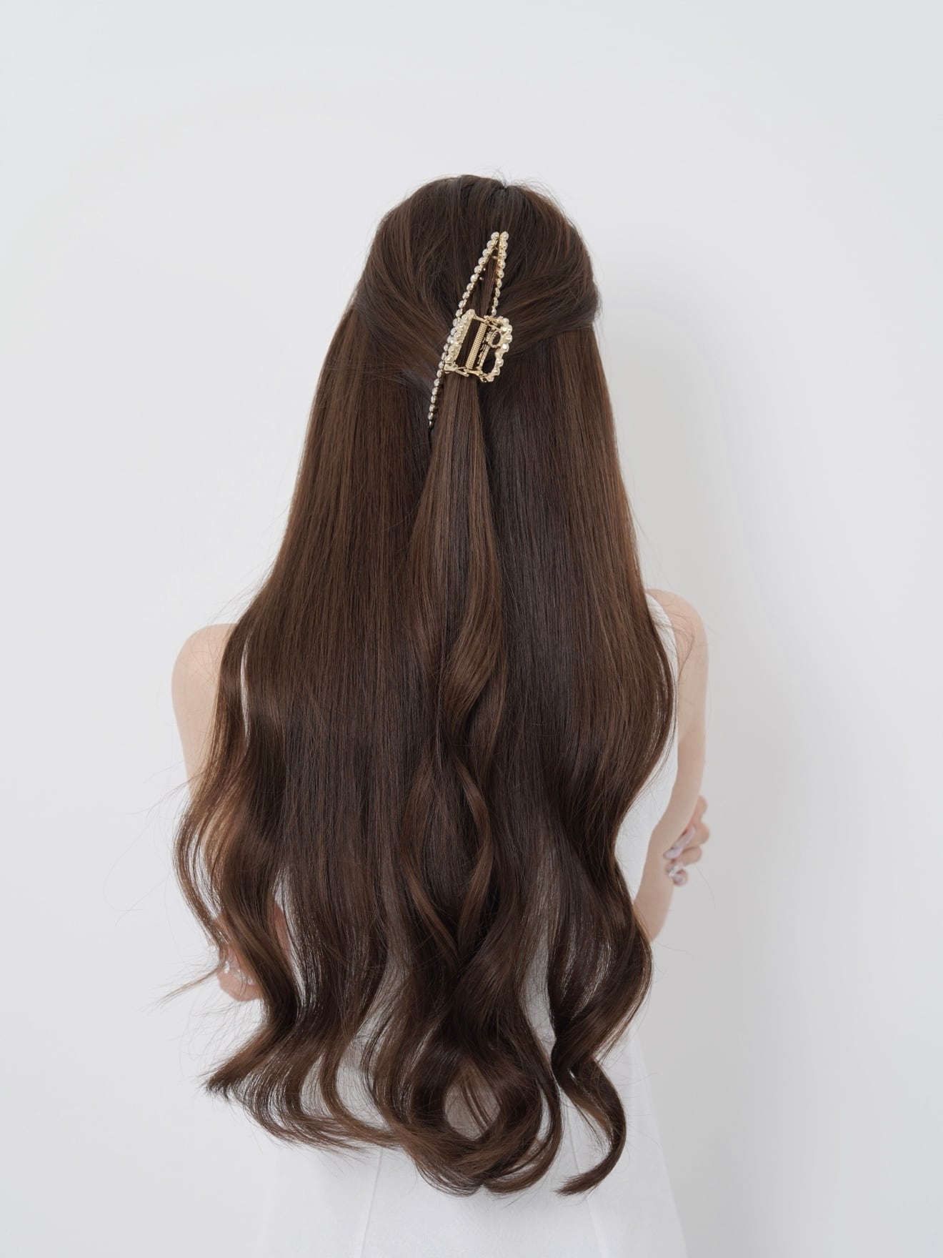 Jewel Heart Hair Clip