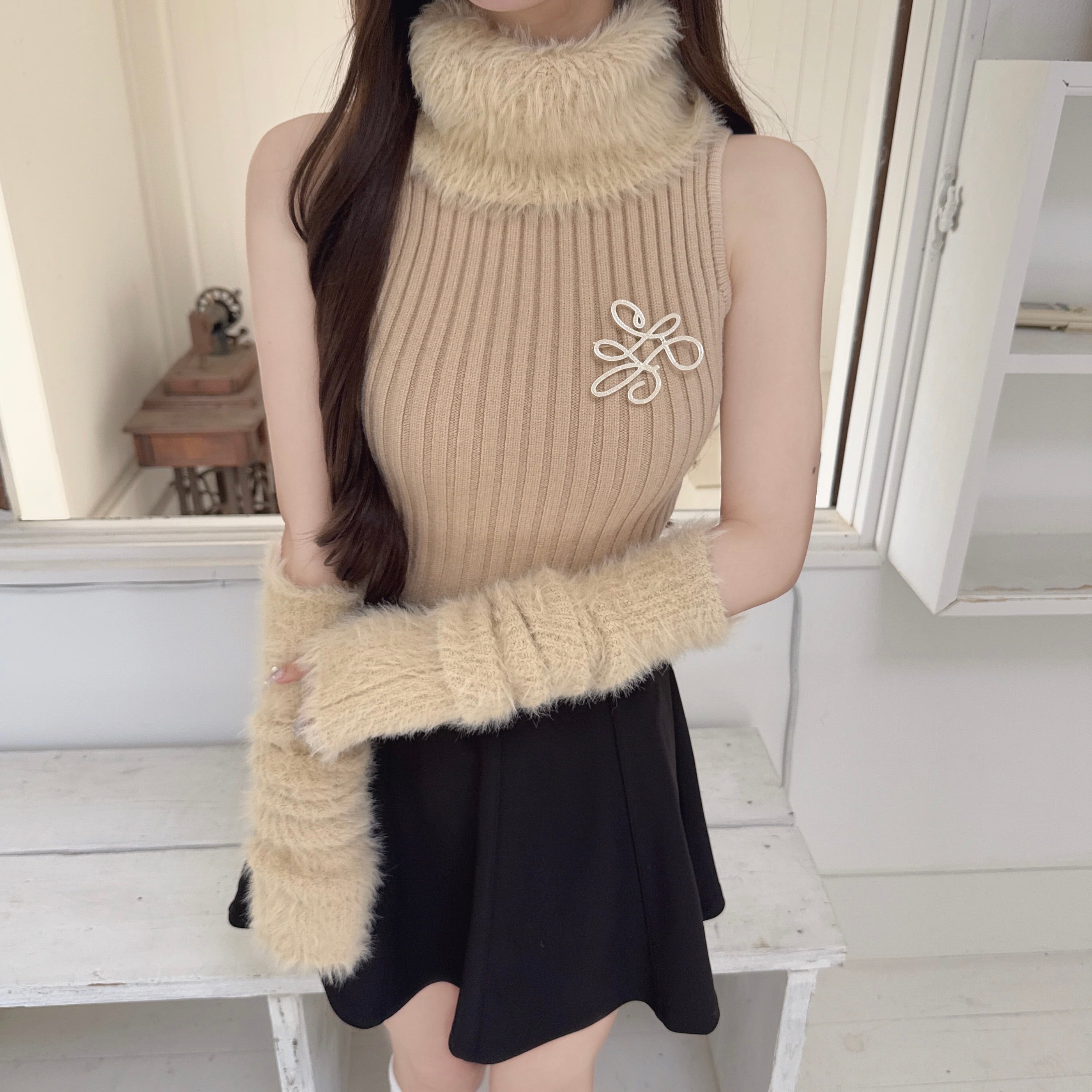 Lumignon classic mini skirt