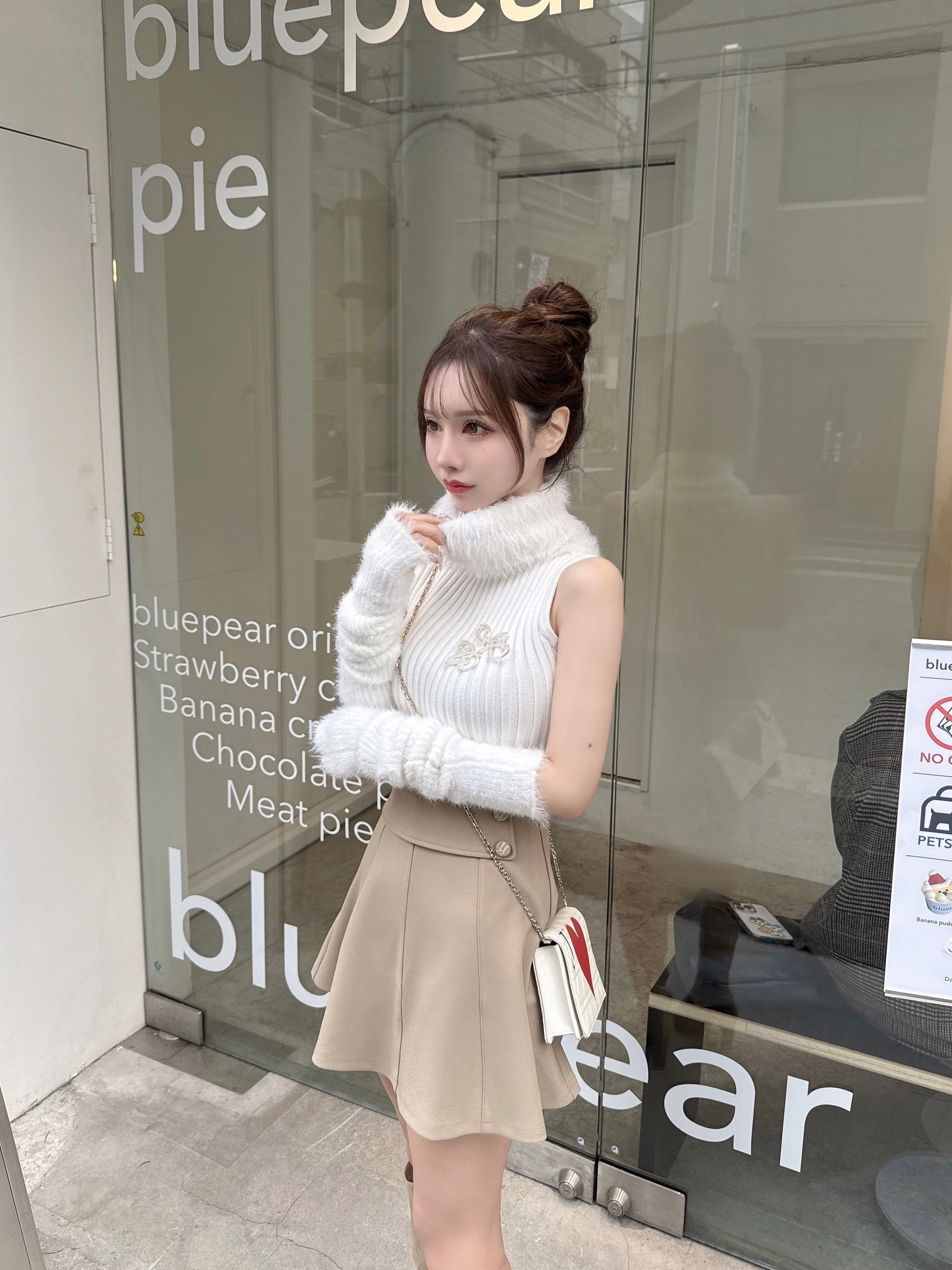 Lumignon classic mini skirt