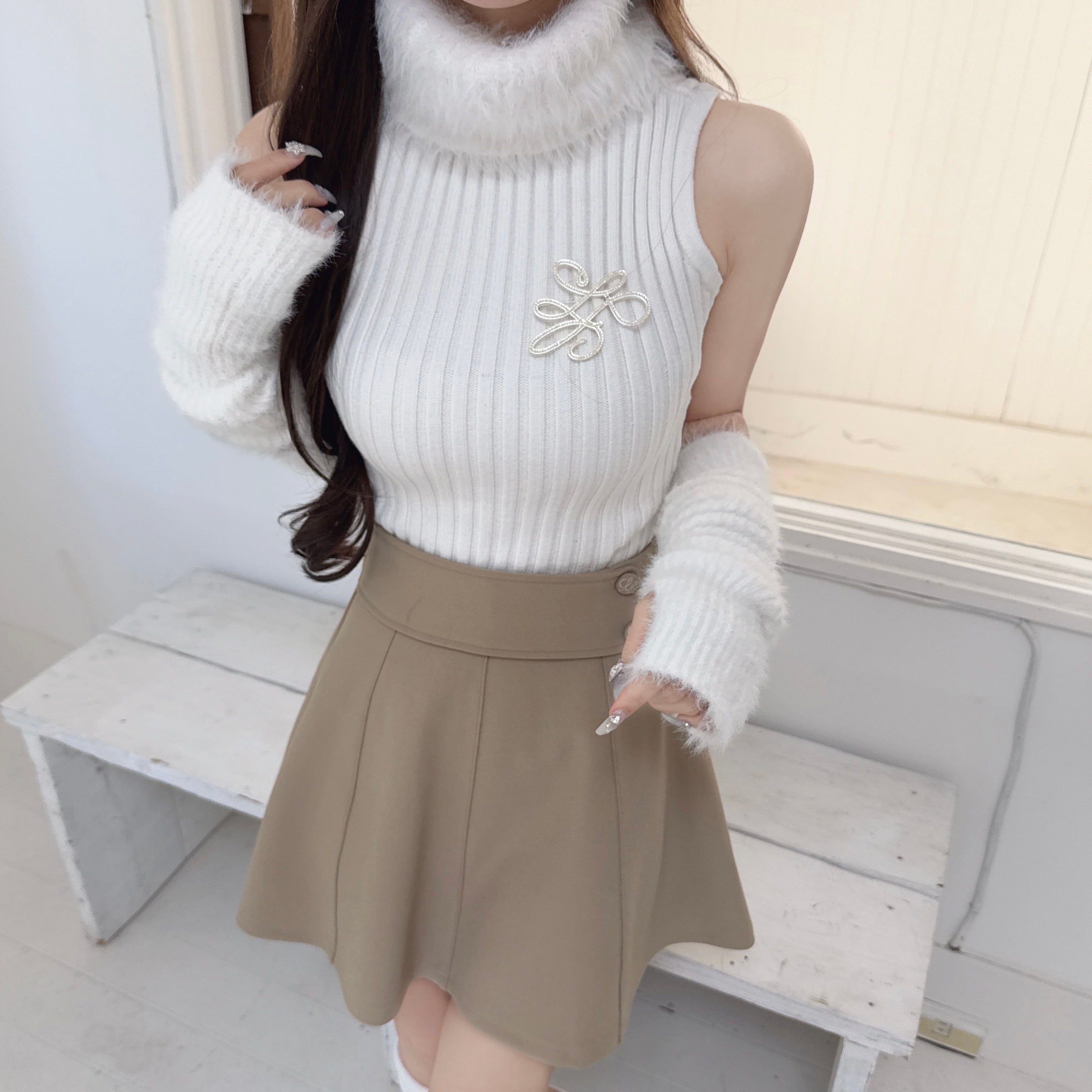 Lumignon classic mini skirt