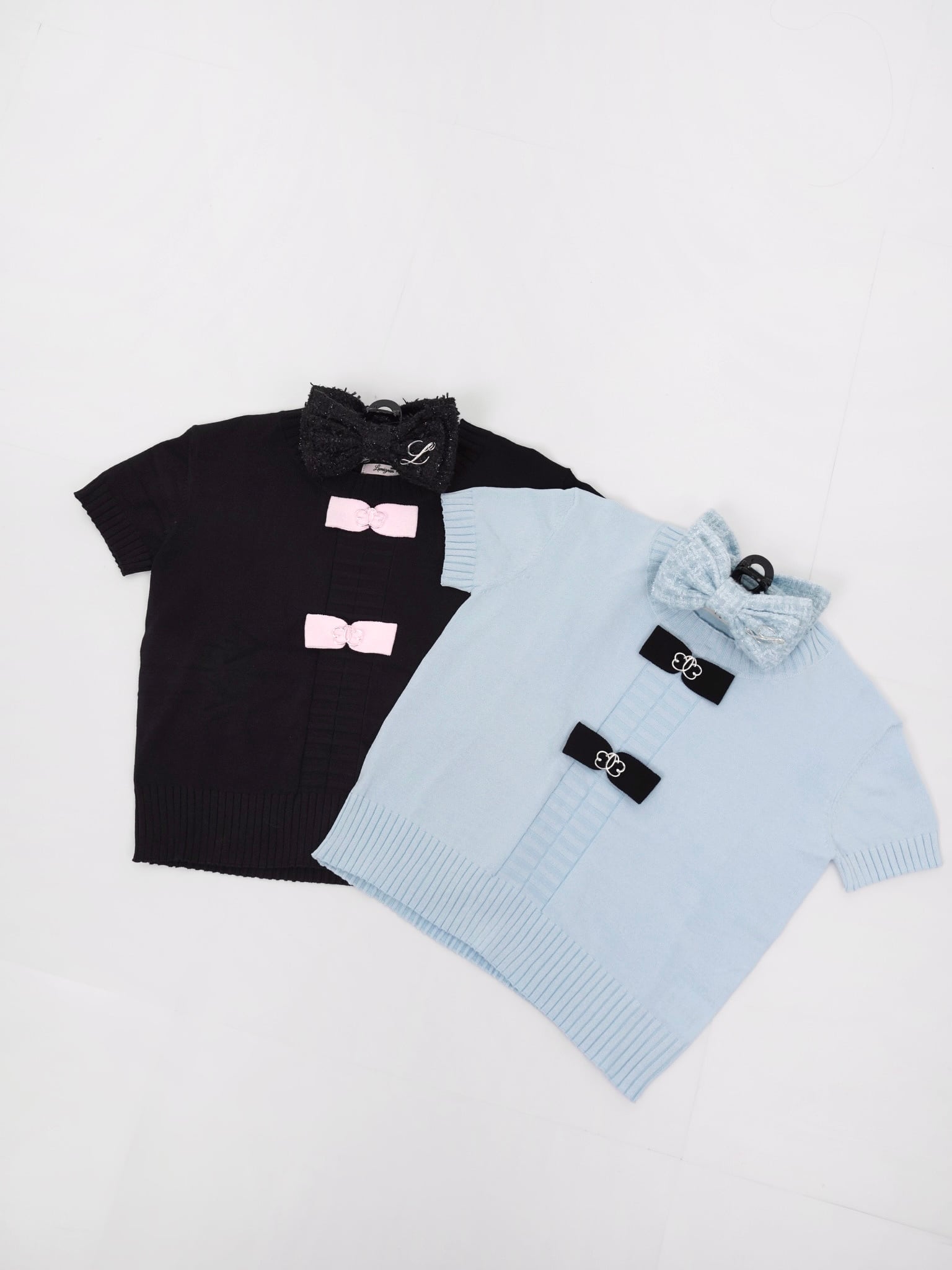 Ribbon lumi papillon summer knit
