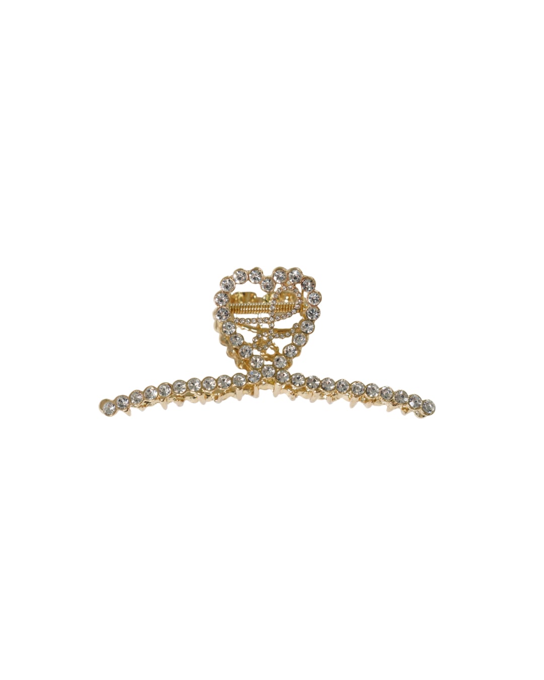 Jewel Heart Hair Clip