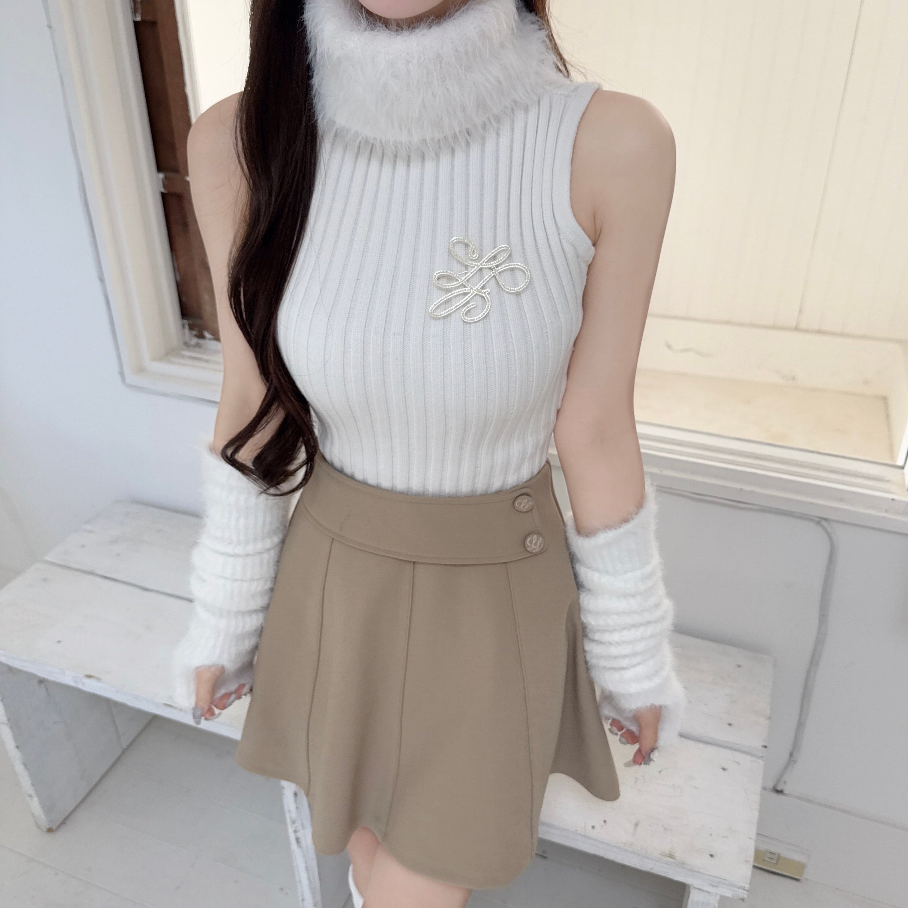 Lumignon classic mini skirt
