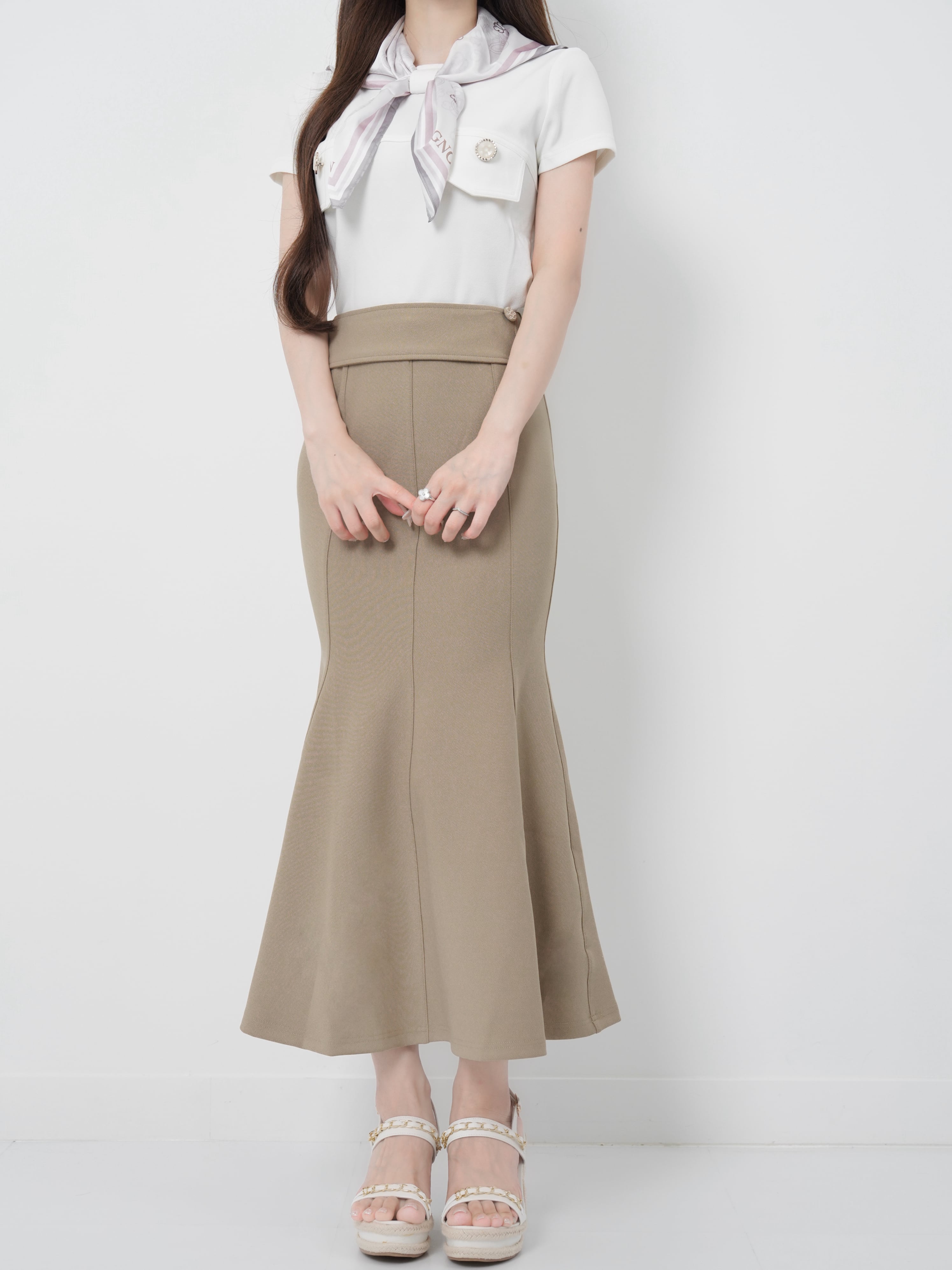 papillon noble scarf tops