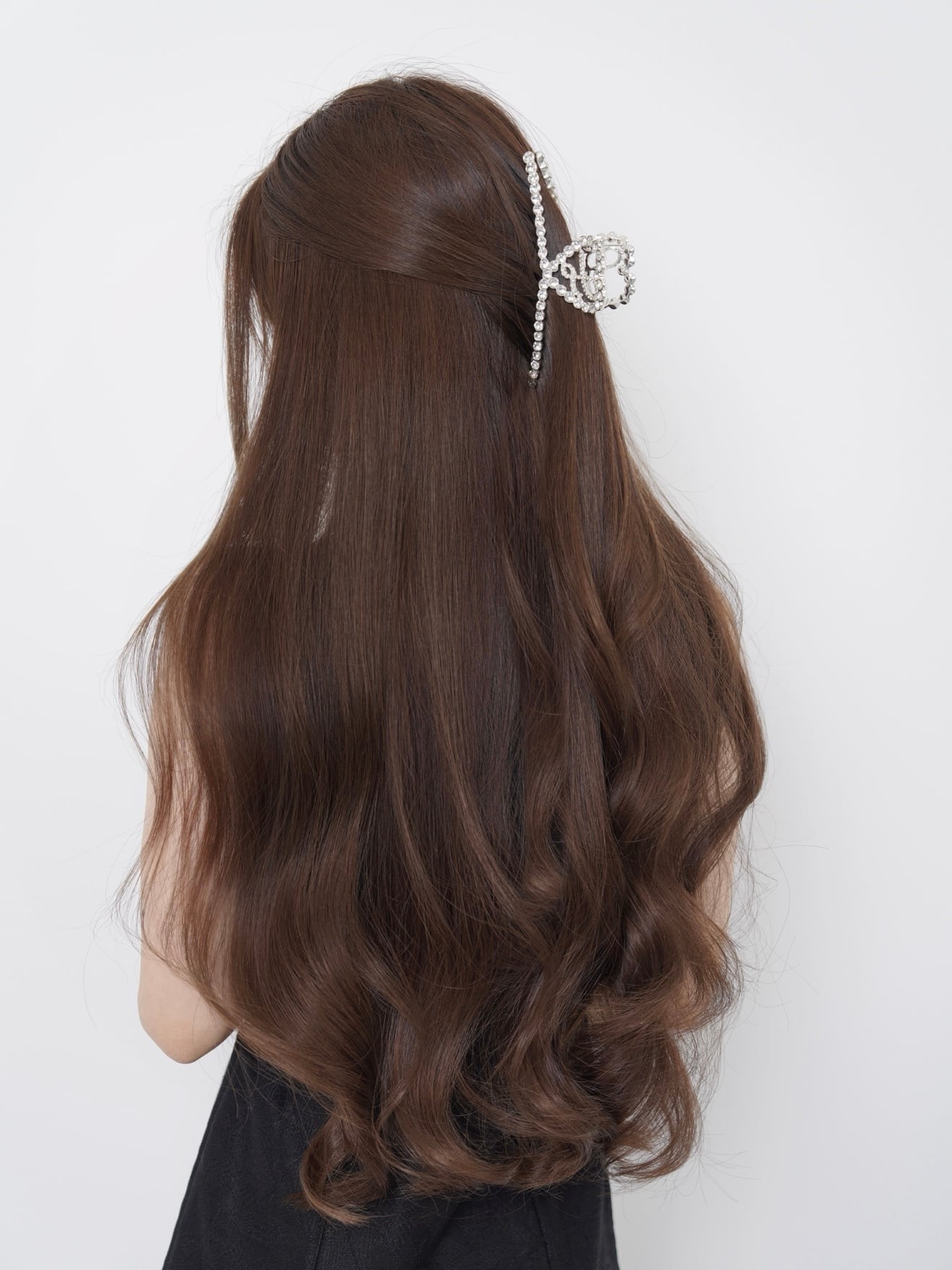 Jewel Heart Hair Clip