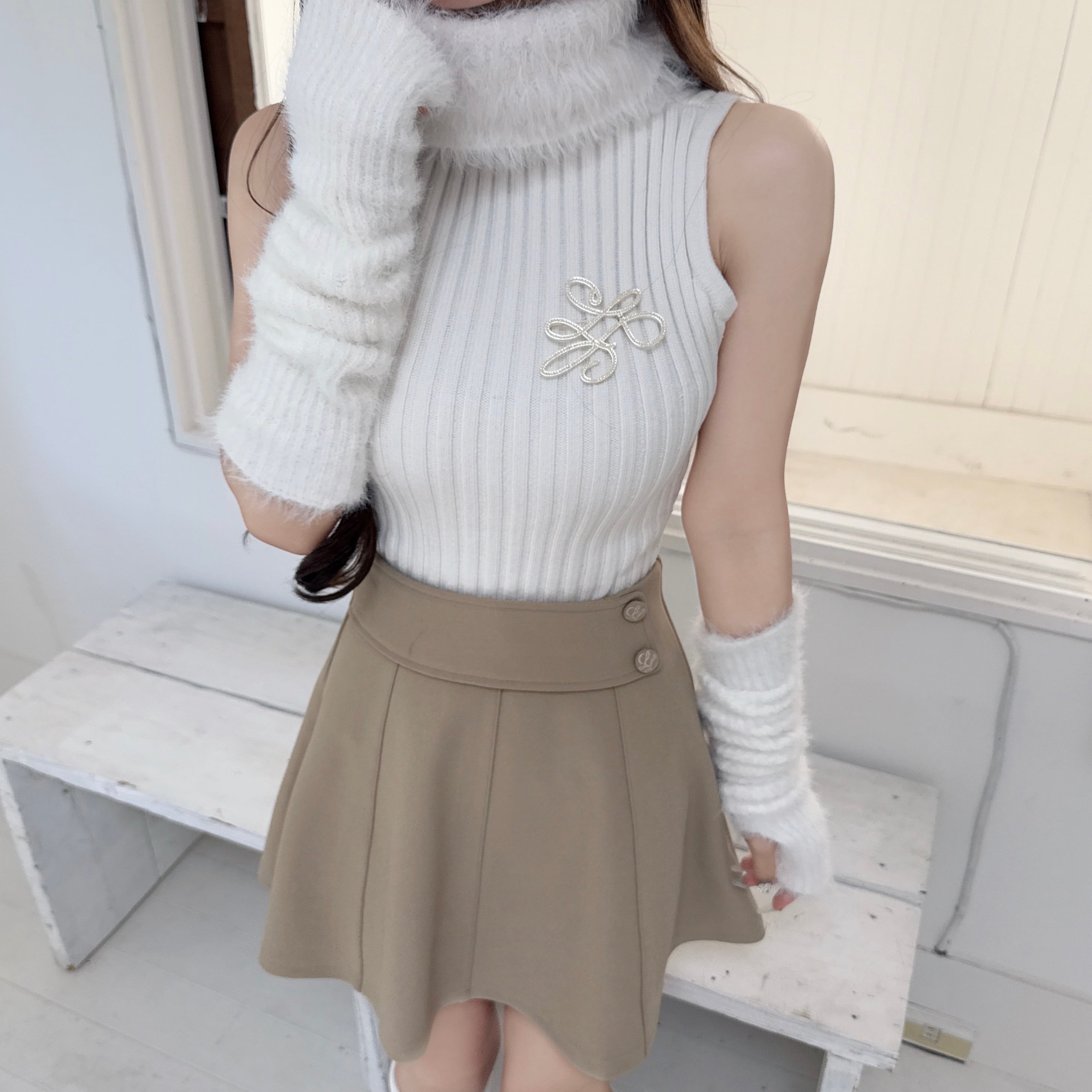 Lumignon classic mini skirt