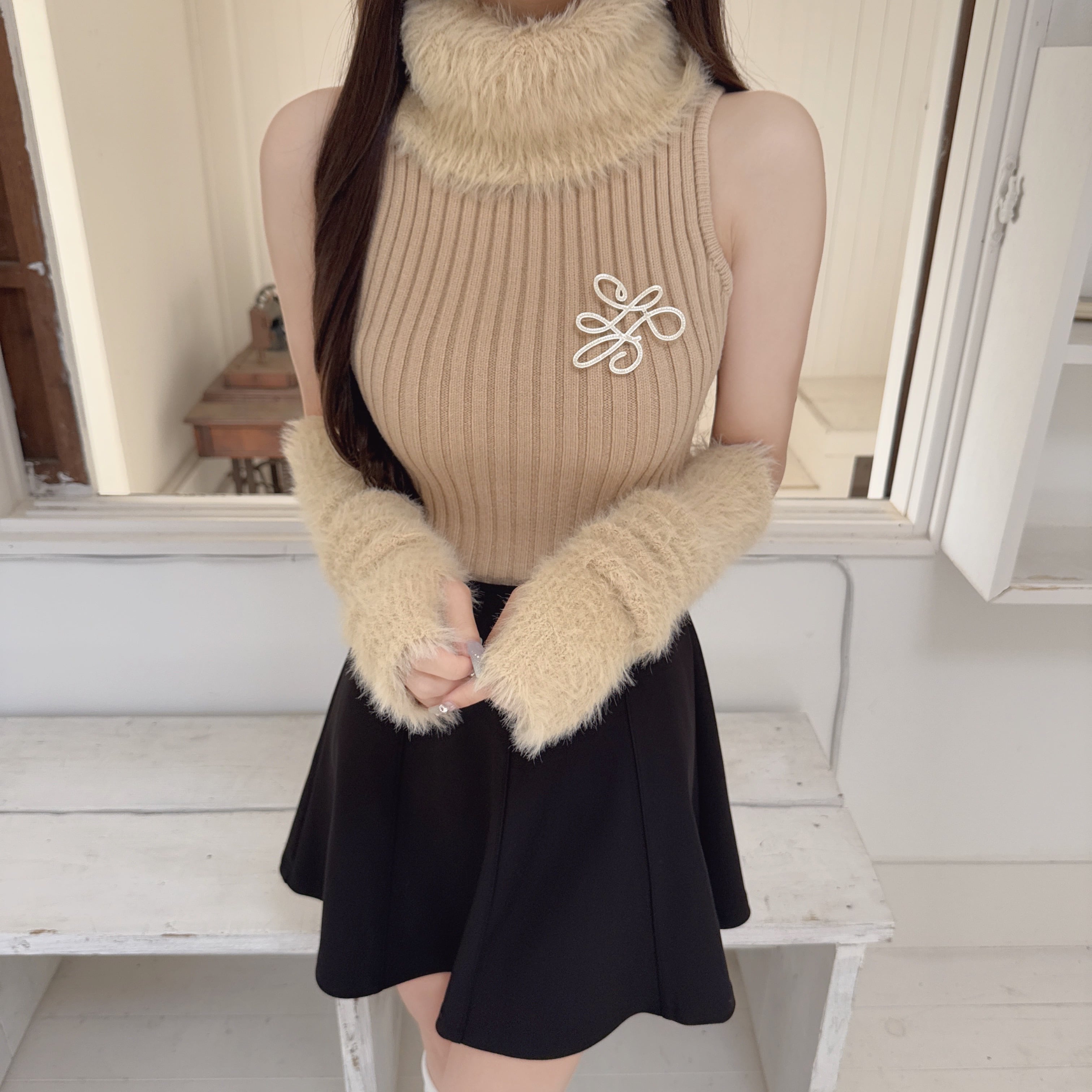 Lumignon classic mini skirt