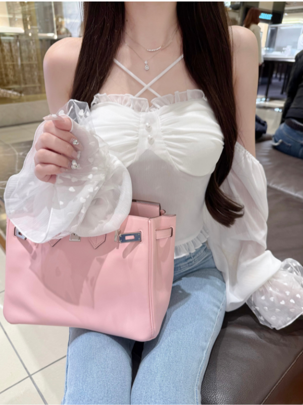 Mellow Heart Tulle Top