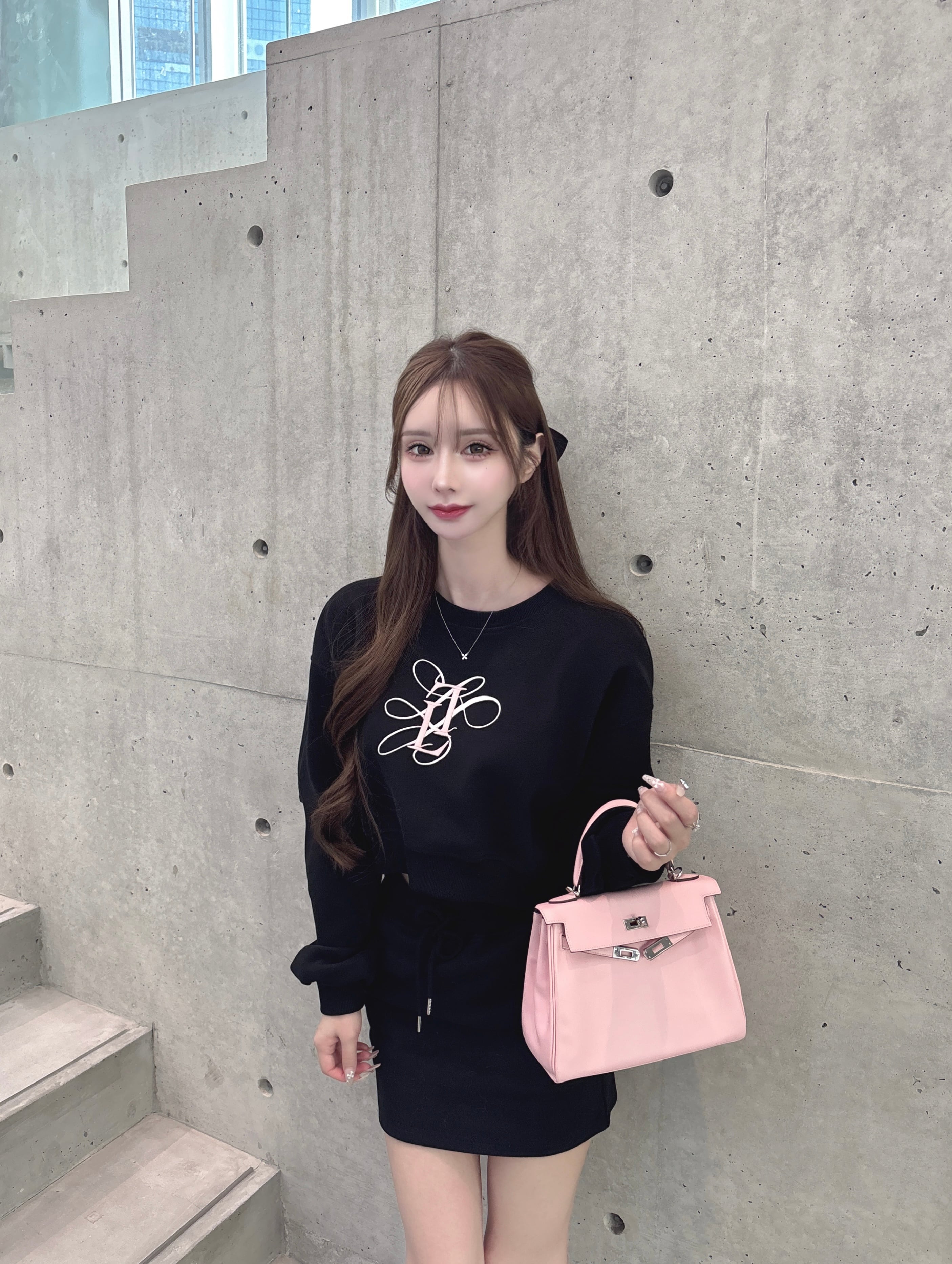 LL logo sweat set up