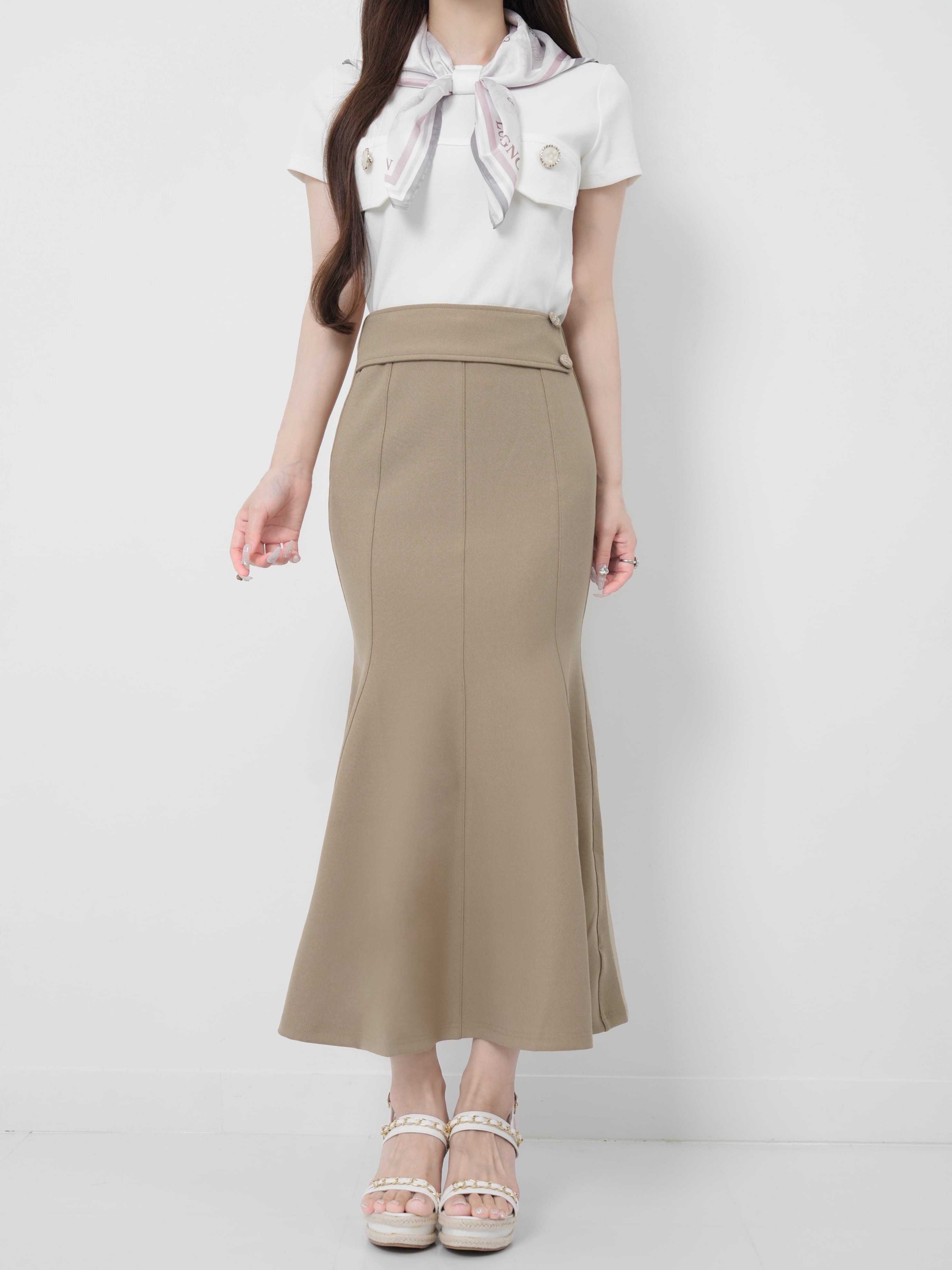 papillon noble scarf tops